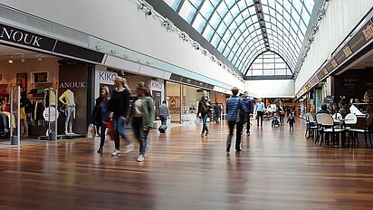 Webauftritt des grössten Einkaufscenters der Schweiz
